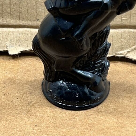 Vintage Black Knight E.S. Lowe Plastic Chess Piece 1 Replacement Part ONLY READ - Picture 6 of 10